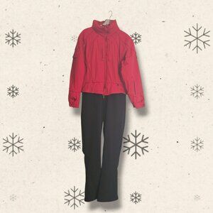 Vintage NILS One Piece Stretch Bottom Ski Suit